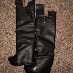 Knee high platform Jeffery Campbell Zealot boots